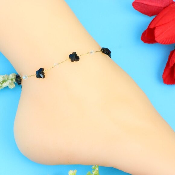 Elegant Handmade Anklet – Perfect for Women & Girls | Ideal Gift Option, DYC1454 - Picture 6 of 7